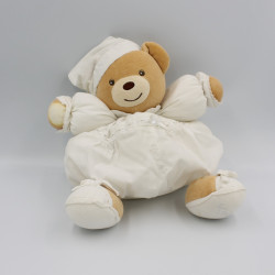 Doudou ours patapouf blanc dragée KALOO