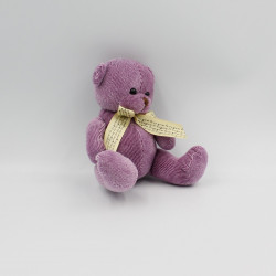 Doudou ours rose violet Love you SIMBA TOYS NICOTOY