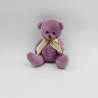 Doudou ours rose violet Love you SIMBA TOYS NICOTOY