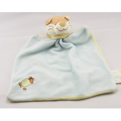 Doudou chat renard beige tortue brodé BENGY