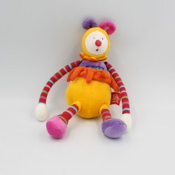 Doudou clown lutin Fassole...