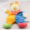 Doudou clown bleu rose BABYSUN