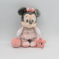 Doudou Minnie rose planètes balle étoile DISNEY BABY