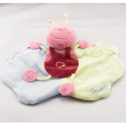 Doudou papillon bleu vert lunette CATIMINI