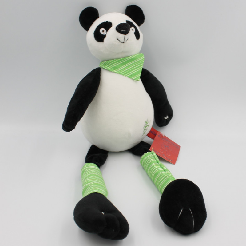 Doudou panda aux longues pattes LES PETITES MARIE