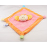 Doudou plat rond bleu vert chien CHICCO