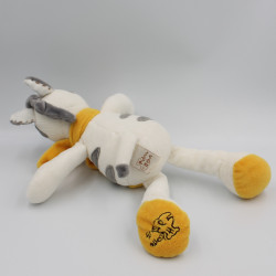 Doudou zèbre blanc gris jaune HISTOIRE D'OURS