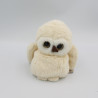 Peluche Hibou chouette écru blanc BUKOWSKI