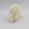 Peluche Hibou chouette écru blanc BUKOWSKI