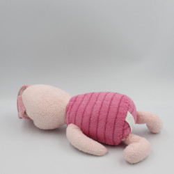 Doudou Porcinet vichy rose DISNEY