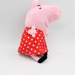 Doudou cochon rose rouge pois PEPPA PIG