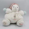 Grand Doudou lapin blanc bleu orange Imagine KALOO