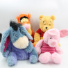 Peluche lot Winnie et ses amis Tigrou Porcinet Bourriquet