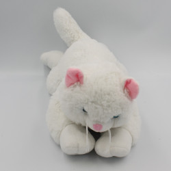 Doudou peluche chat blanc SANDY