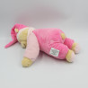 Doudou musical avec sons intra utérins ours rose Doodoo BABIAGE