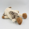Doudou peluche vache écru marron HISTOIRE D'OURS