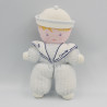 Doudou ancienne poupée garçon marin bleu COROLLE VINTAGE