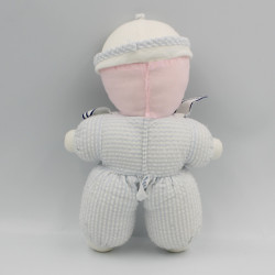 Doudou ancienne poupée garçon marin bleu COROLLE VINTAGE