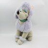 Ancienne Peluche chien caniche Georgette Oliver & Compagnie WALT DISNEY 1989
