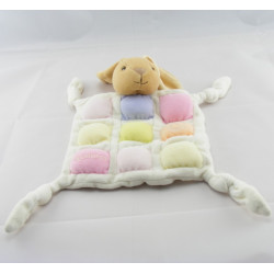 Doudou plat ours candies candy couleur pastel KALOO