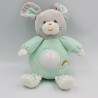 Doudou veilleuse souris gris vert escargot GIPSYo