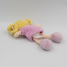 Doudou et compagnie poupée fille Melle rose nattes blonde