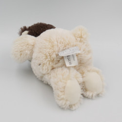 Doudou peluche vache écru marron HISTOIRE D'OURS