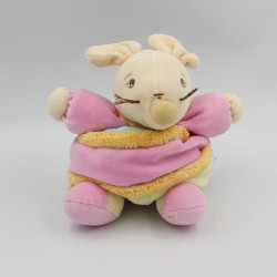 Doudou souris rose bleu vert orange LOLLIES KALOO