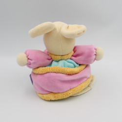 Doudou souris rose bleu vert orange LOLLIES KALOO