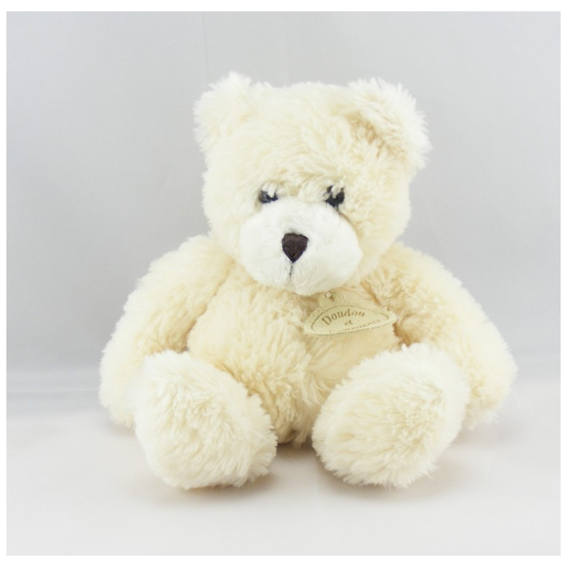 Doudou ours blanc tout doux DOUDOU ET COMPAGNIE