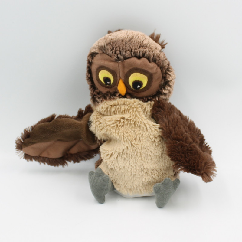 Doudou marionnette hibou chouette IKEA