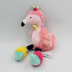 Doudou et compagnie flamant rose Tropicool