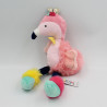 Doudou et compagnie flamant rose Tropicool