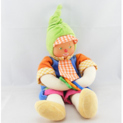 Doudou clown d'activités multicolore COROLLE 