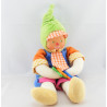Doudou clown d'activités multicolore COROLLE 
