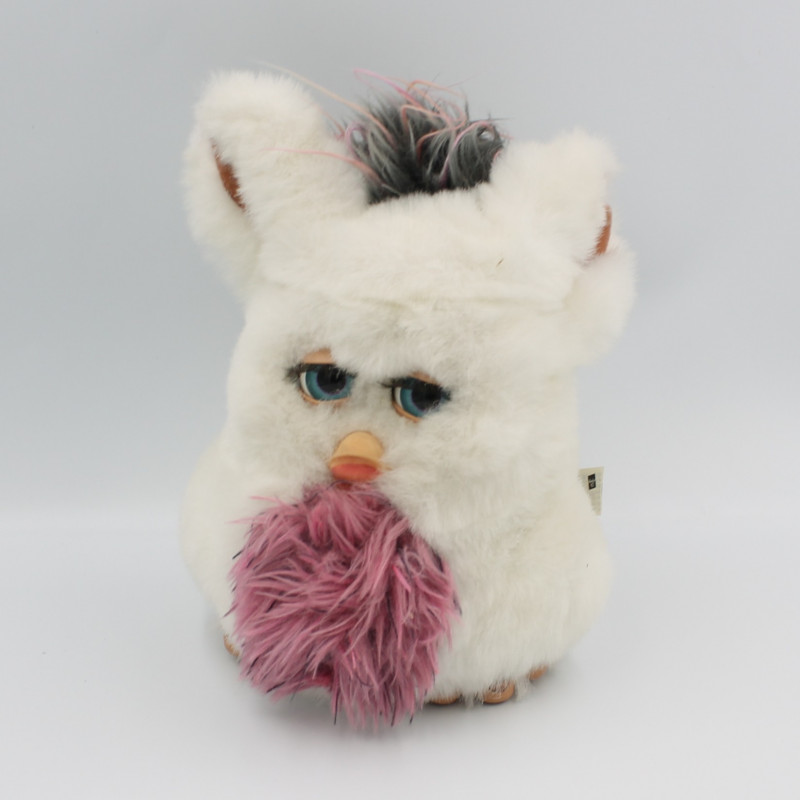 Peluche intéractive Furby blanc rose TIGER HASBRO 2005