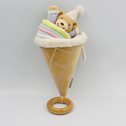 Doudou musical ours cornet glace candies candy KALOO
