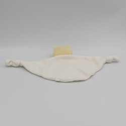 Doudou Plat Winnie l'Ourson Blanc