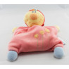 Doudou plat Billy et Babette rose NATTOU