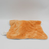 Doudou plat souris bleu orange INFLUX