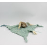 Doudou plat lange lapin bleu Les Jolis trop beaux MOULIN ROTY