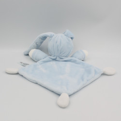 Doudou luminescent plat ours lapin blanc bleu oiseau étoiles NICOTOY SIMBA TOYS