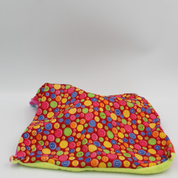 Doudou plat hippopotame vert rose rouge bleu Dodo d'amour MGM