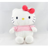 Doudou chat HELLO KITTY rose noeud orange SANRIO LICENSE 