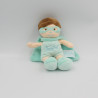 Doudou poupée super héros bleu cape BABY NAT