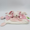 Doudou et compagnie plat lapin rose tendresse TATOO