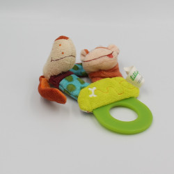 Doudou hochet chien Jef vache Vicky LILLIPUTIENS