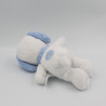 Doudou chien blanc bleu SNOOPY GIPSY