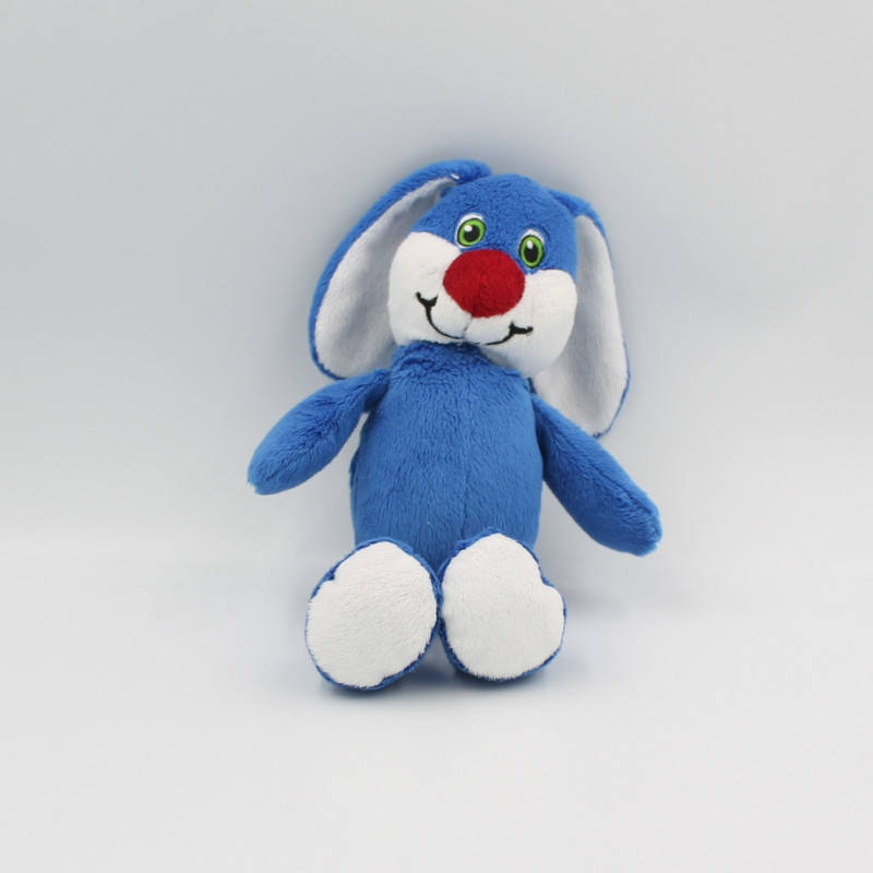 Doudou lapin bleu KINDER