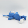 Doudou lapin bleu KINDER